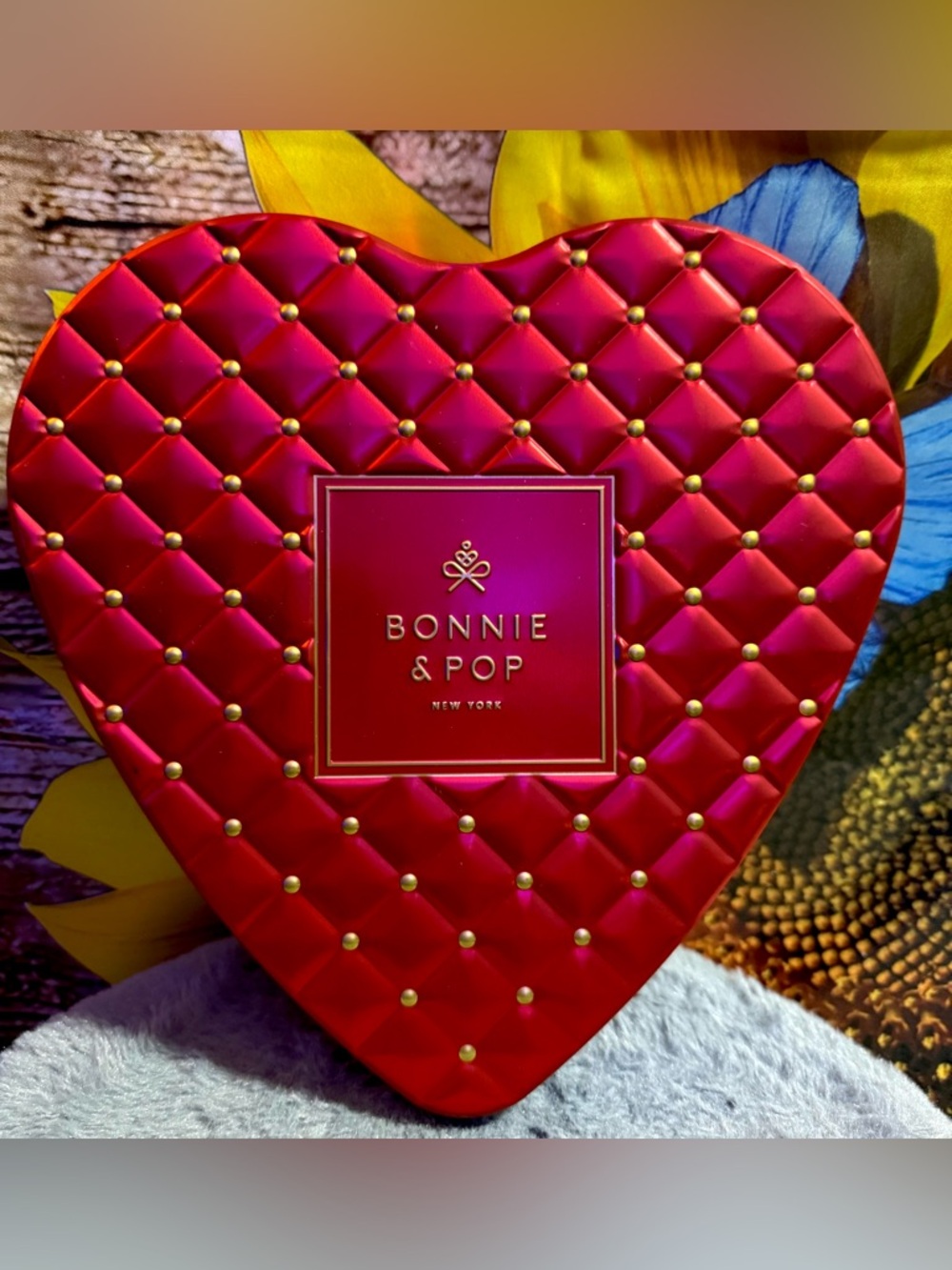 Bonnie & Pop Heart Shaped Tin